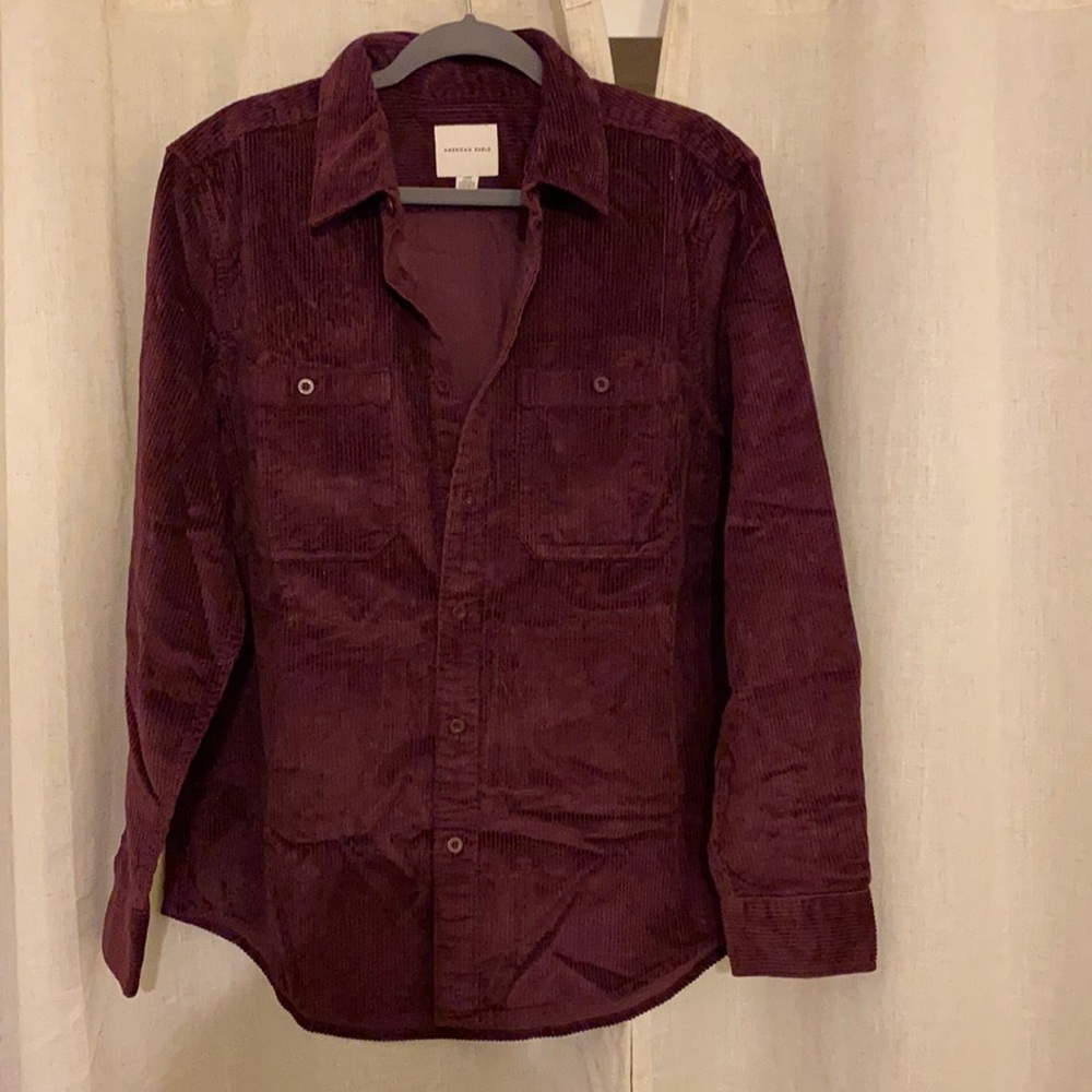 American Eagle Corduroy Shirt Jacket